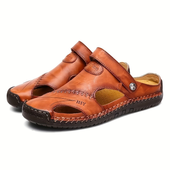 Ferran | Men's Hand-Stitched Closed-Toe Sandal