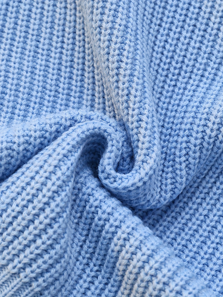 Annora | Cowl Neck Button-Cuff Sweater