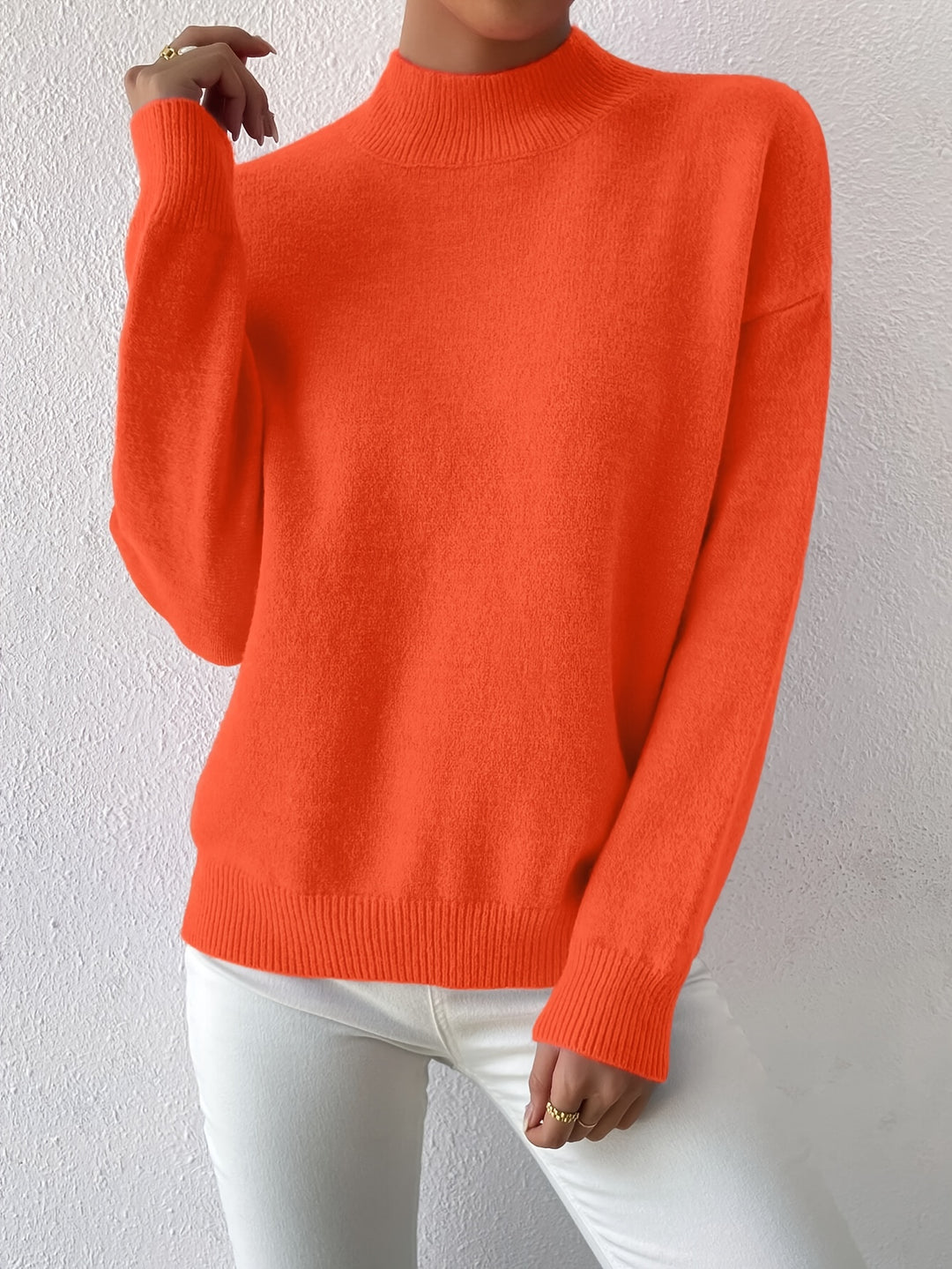 Juniper | Relaxed Mock Neck Sweater