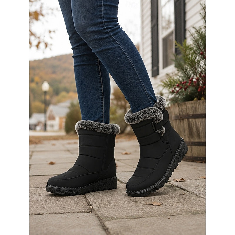 Juniper | Cozy Quilted Winter Boots