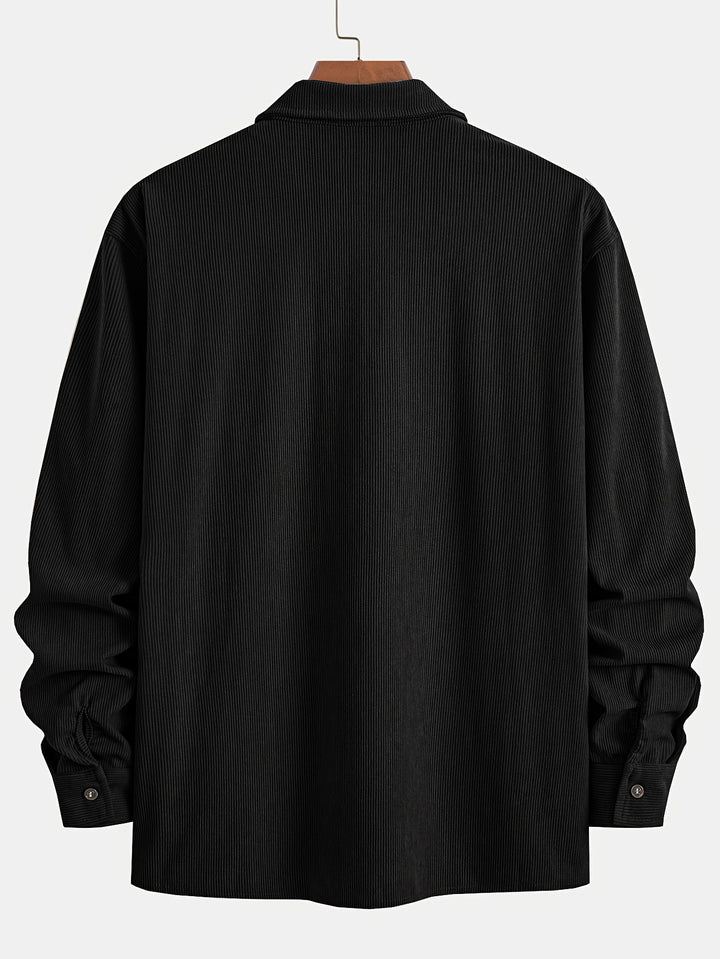 Bryce | Ribbed Textured Overshirt