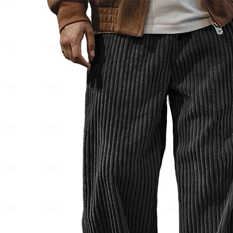Sullivan | Relaxed Ribbed Pants