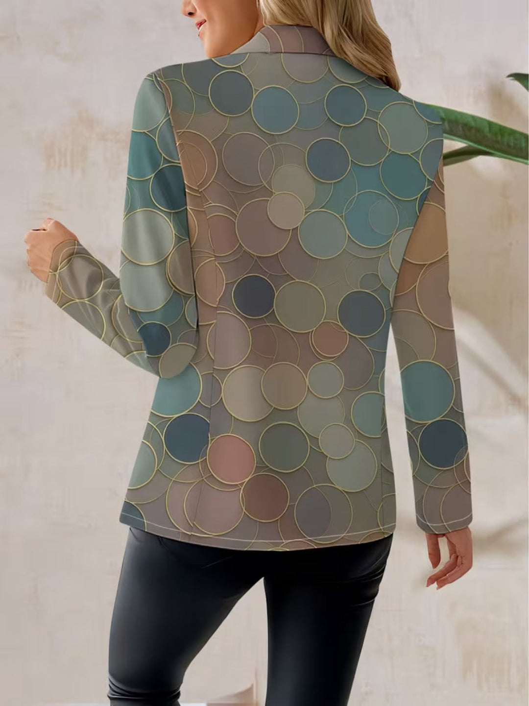 Mirabelle | Mosaic-Print Blazer