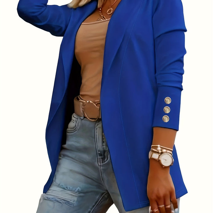 Margaret | Tailored Open-Front Blazer