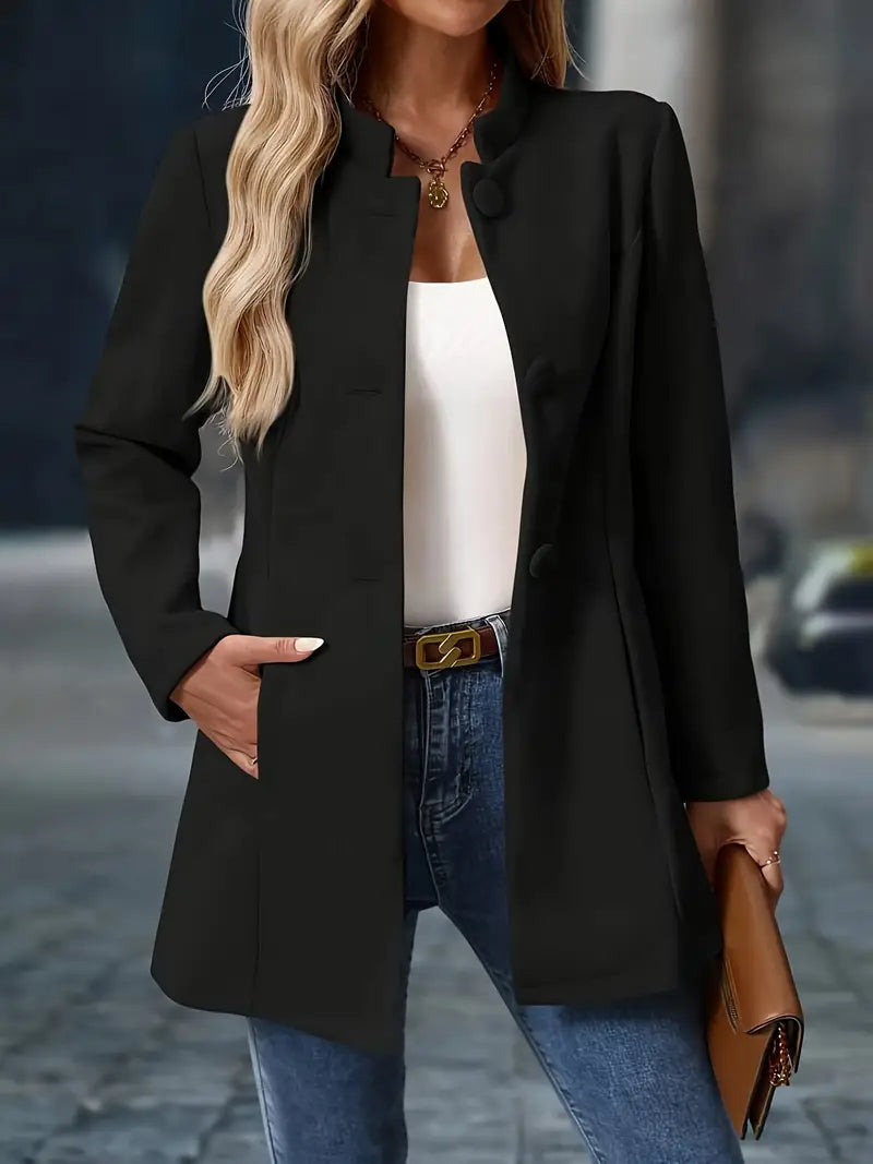 Philippa | Elegant Button-Front Coat