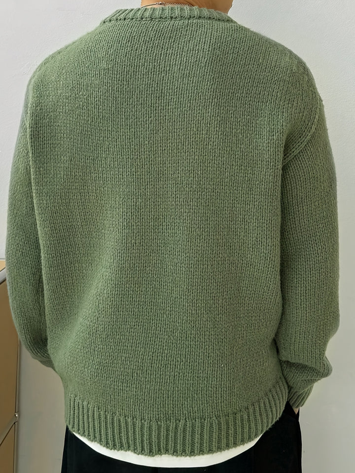 Emerson | Relaxed Crew Neck Sweater