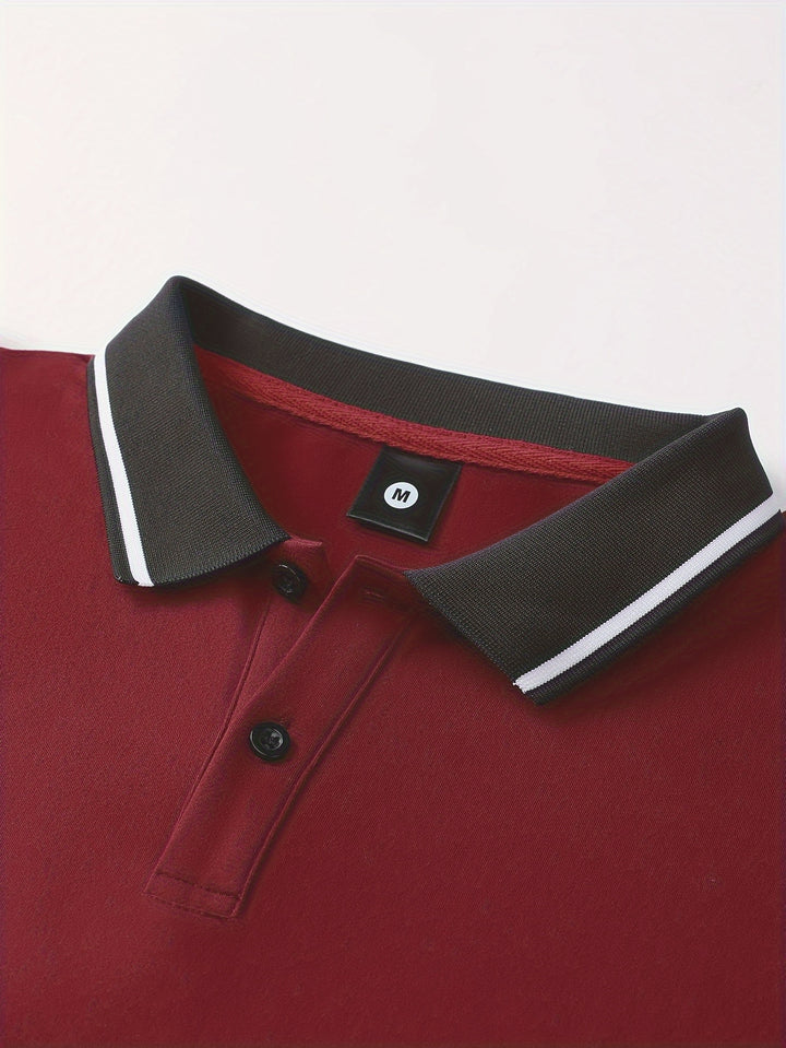 Harvey | Refined Long-Sleeve Polo Shirt