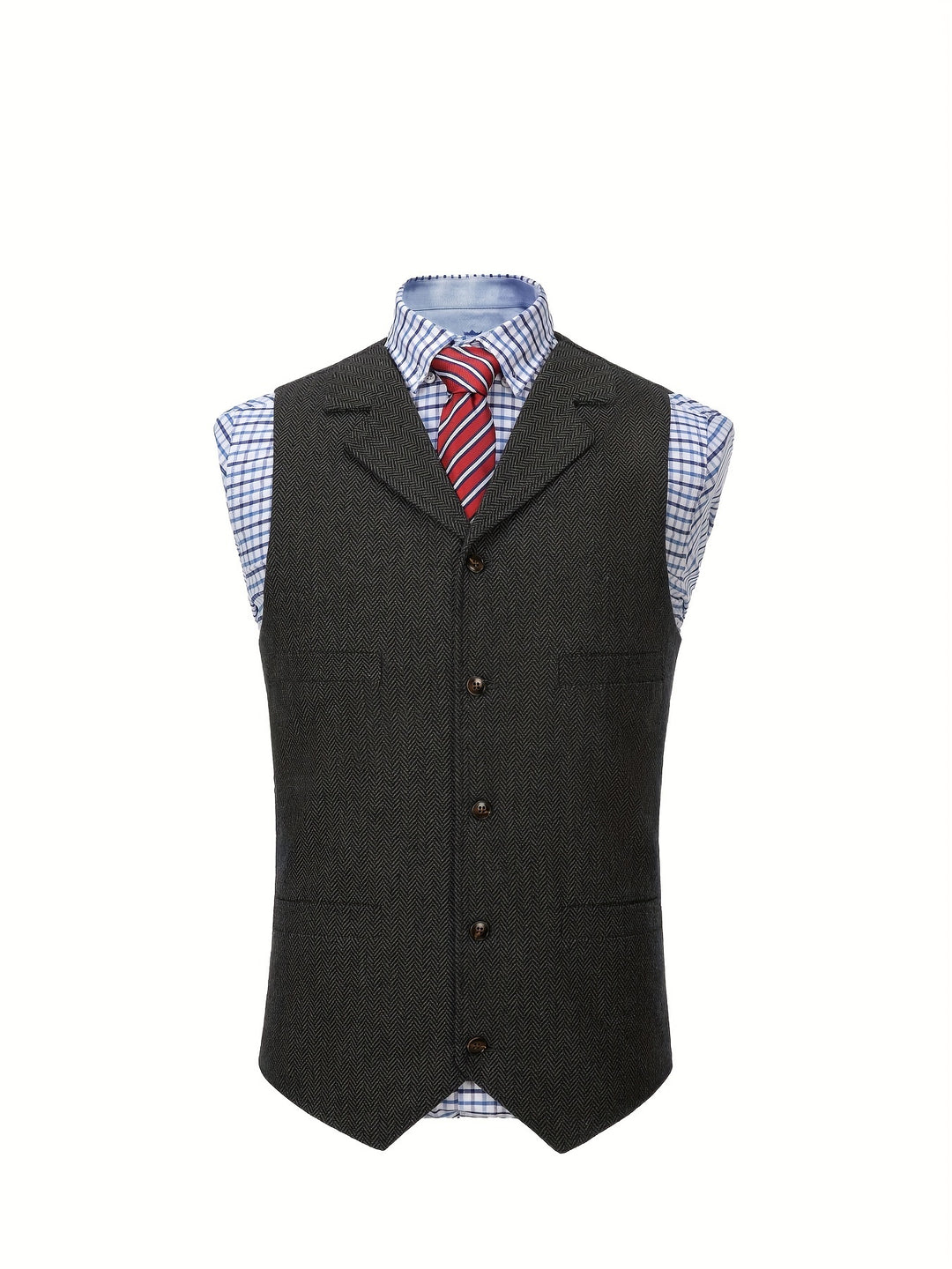 Barnaby | Heritage Herringbone Vest