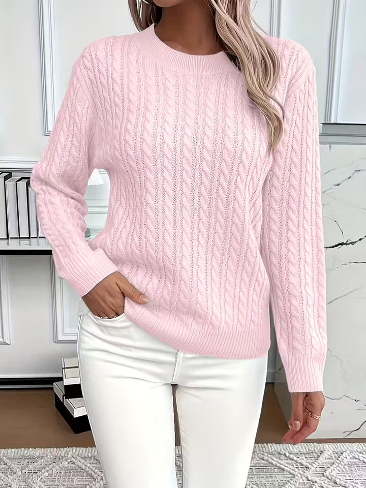 Sandrine | Cozy Cable-Knit Sweater