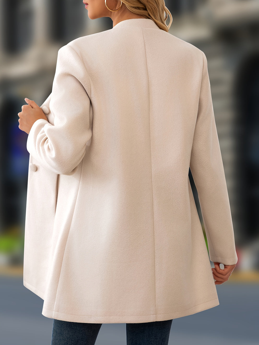 Brooke | Refined Stand-Collar Coat