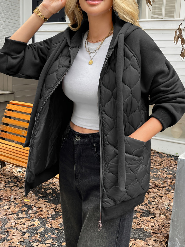 Greta | Quilted Hooded Jacket