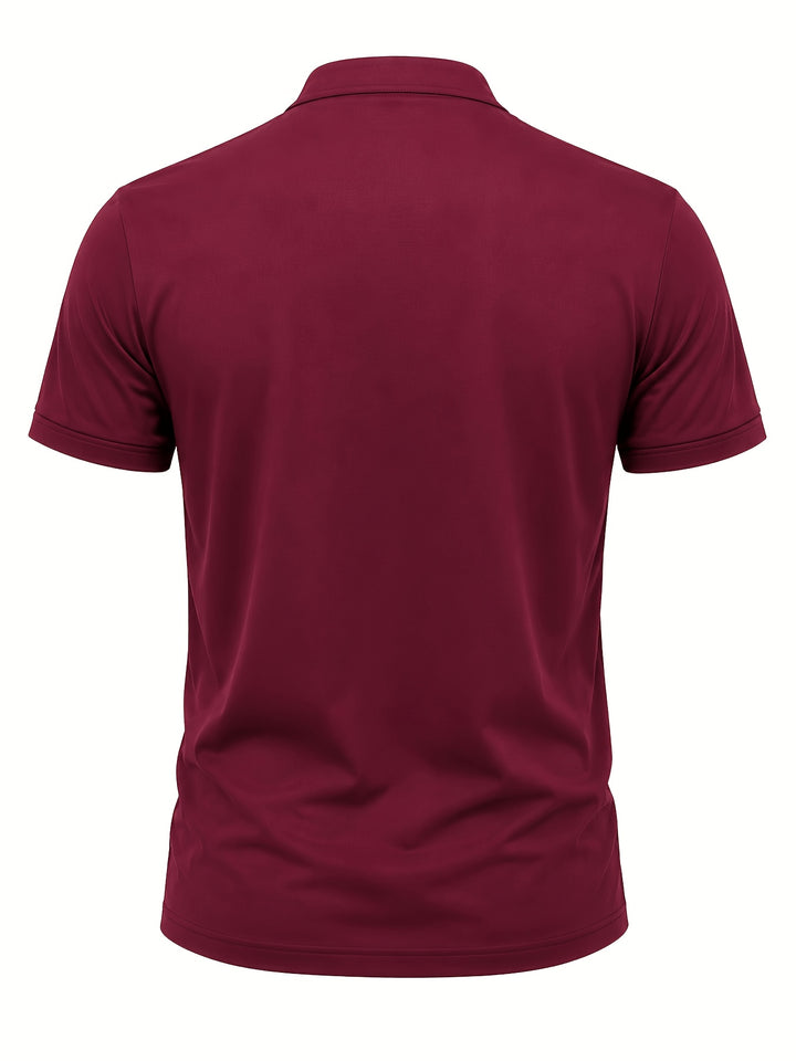Reed | Men's Stand Collar Short Sleeve T-Shirt