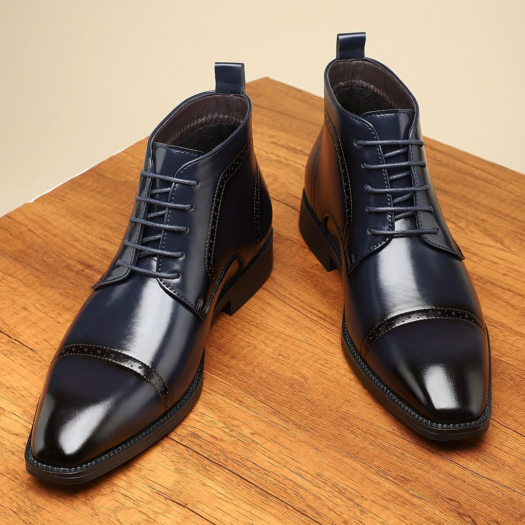 Ashford | Classic Cap-Toe Lace-Up Boots