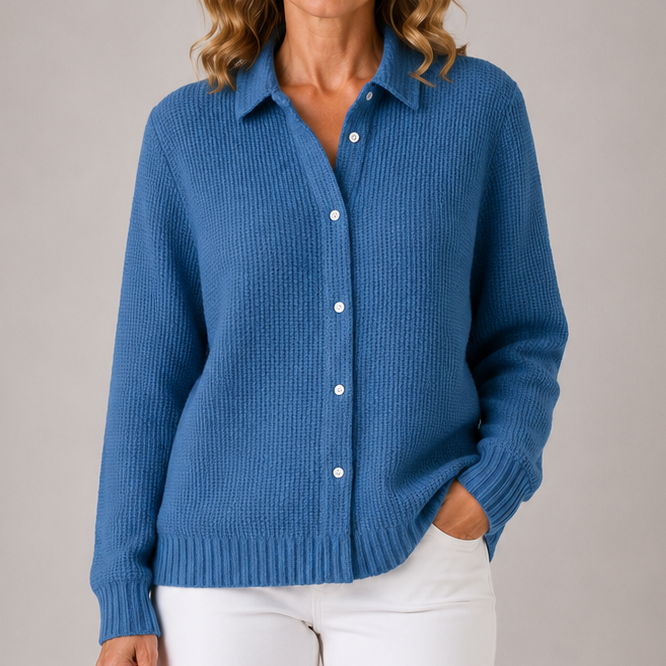 Erin | Relaxed Button-Front Cardigan