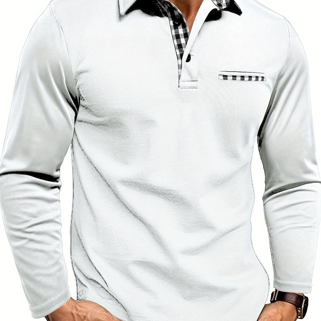 Colton | Refined Long-Sleeve Polo Shirt