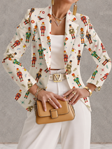 Marjorie | Festive Print Blazer