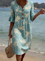 Callista | Flowing Floral Dress