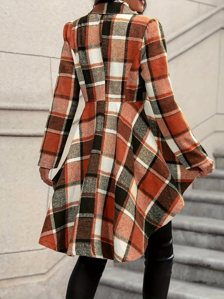 Freya | Draped Longline Jacket