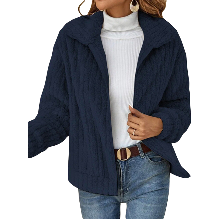 Nancy | Cozy Textured Zip Jacket