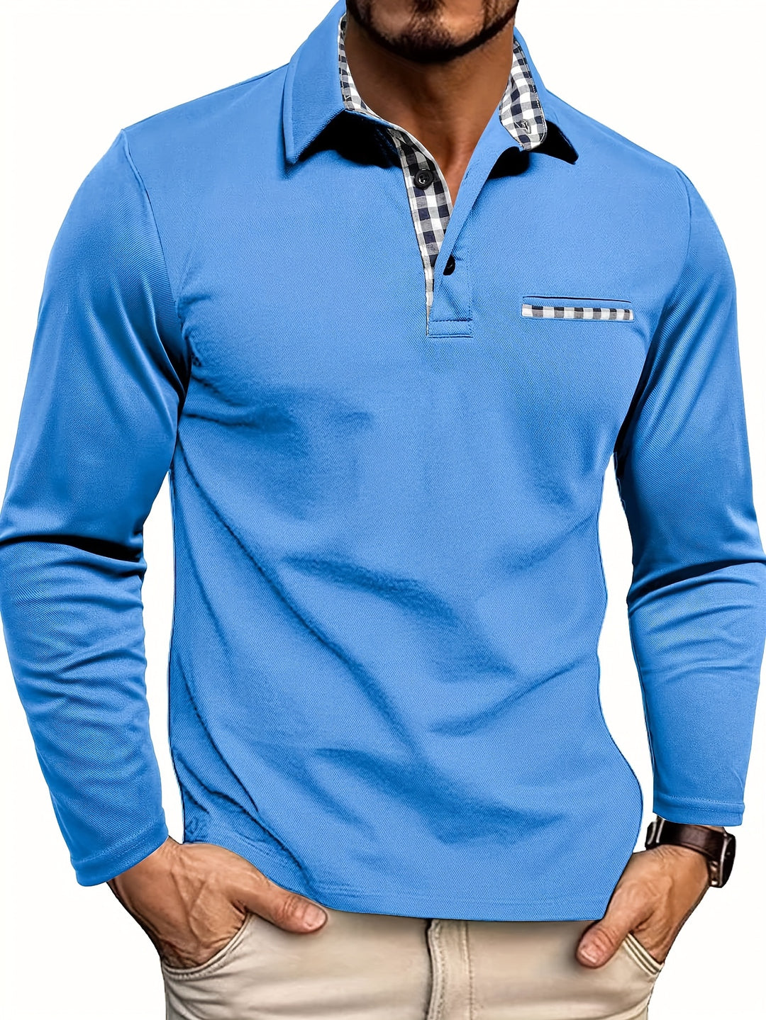 Colton | Refined Long-Sleeve Polo Shirt
