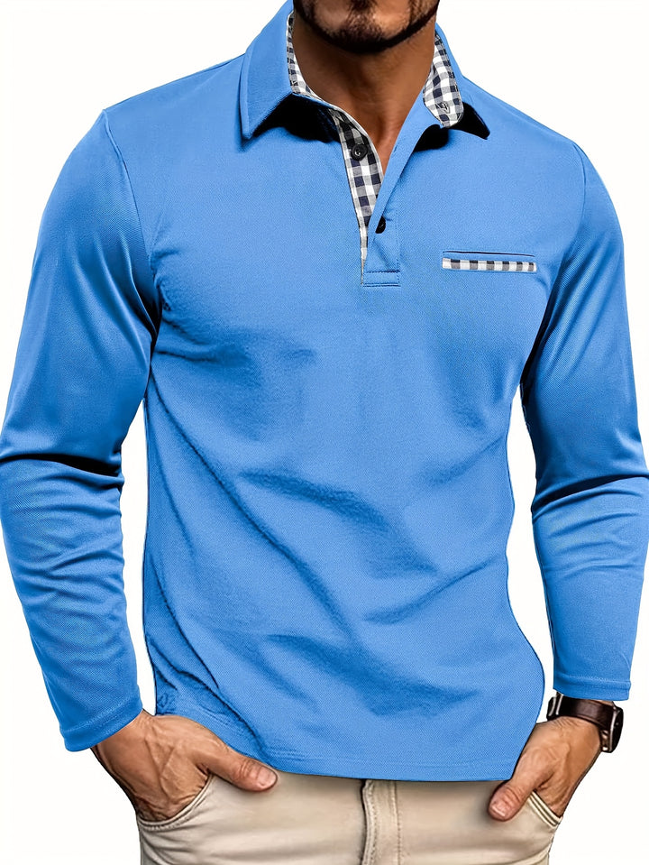 Colton | Refined Long-Sleeve Polo Shirt
