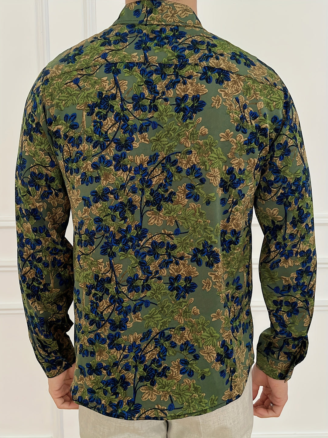 Leland | Vintage Floral Long Sleeve Shirt
