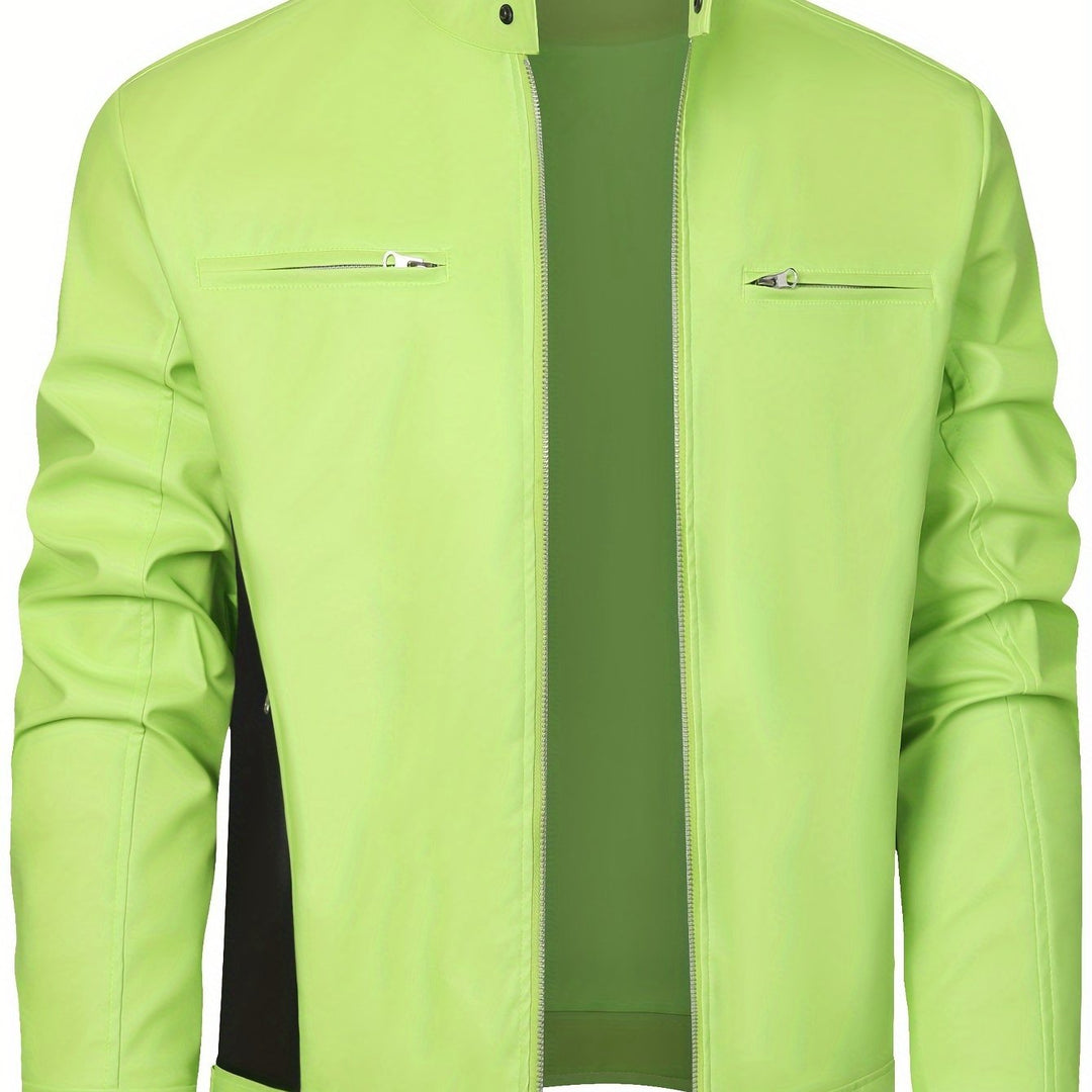 Sawyer | Stand-Collar Moto Jacket