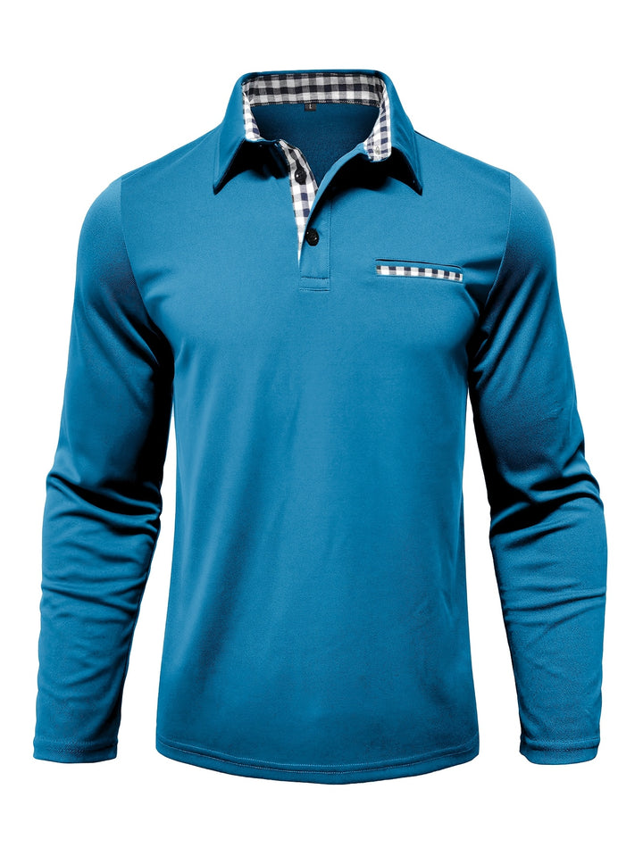 Colton | Refined Long-Sleeve Polo Shirt