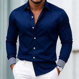 Victor | Men's Satin Dress Shirt