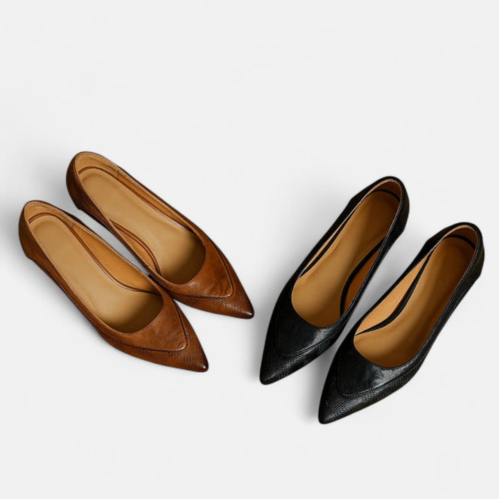 Rhea | Refined Pointed Kitten Heels