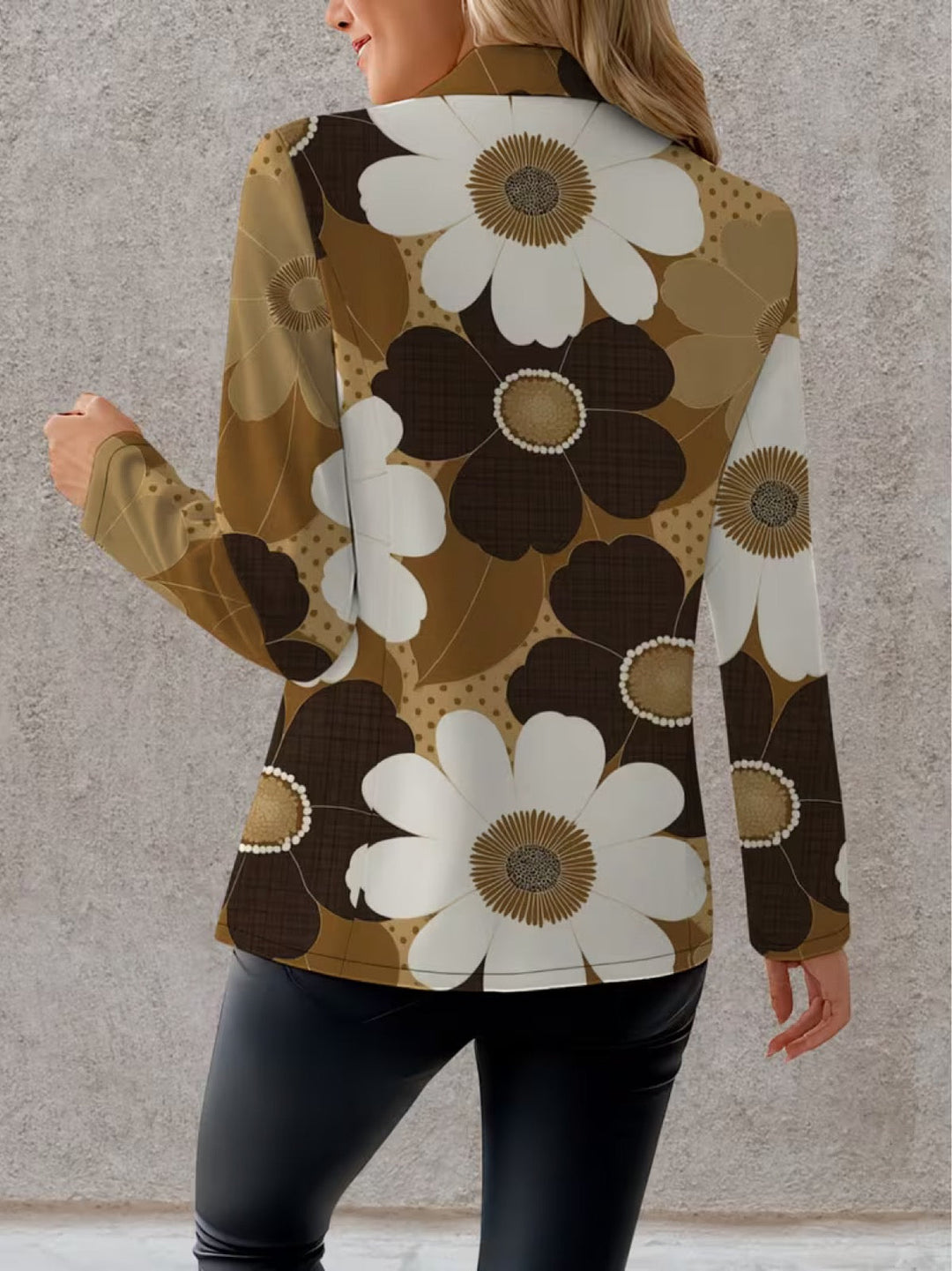 Angelica | Floral Print Blazer