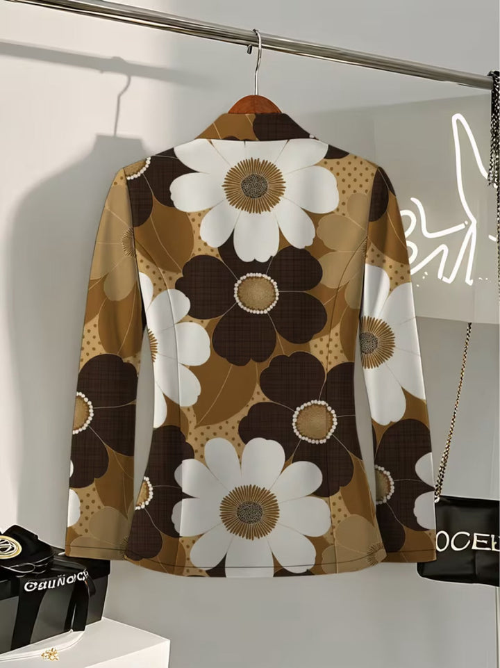 Angelica | Floral Print Blazer