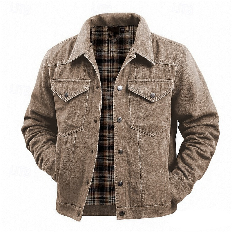 Carter | Rugged Lapel Jacket