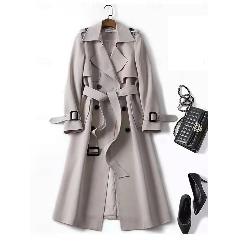 Lorraine | Timeless Belted Trench Coat