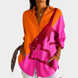 Sunset Safari Statement Blouse