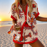 Odessa | Coastal Print Two-Piece Set