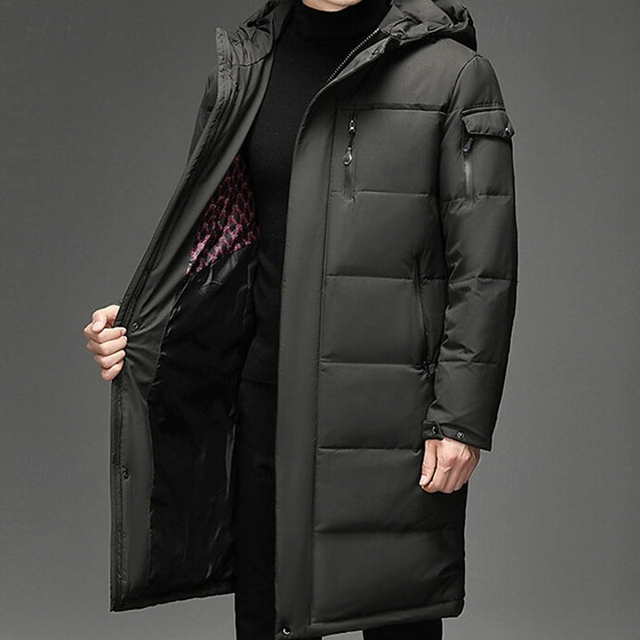 Grant | Hooded Longline Puffer Coat