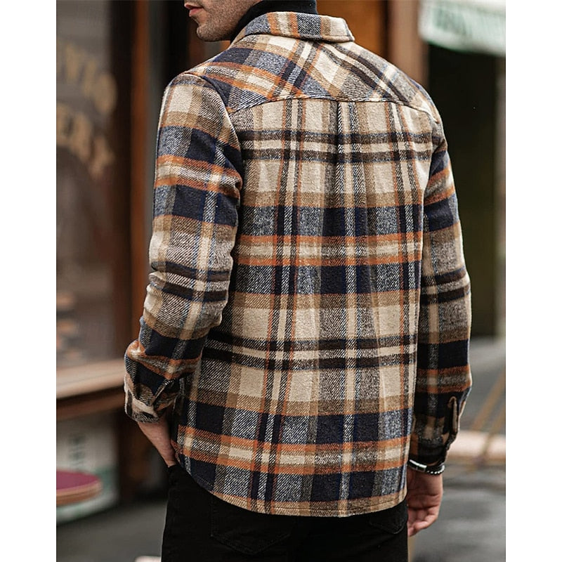 Roland | Rugged Check Shirt Jacket