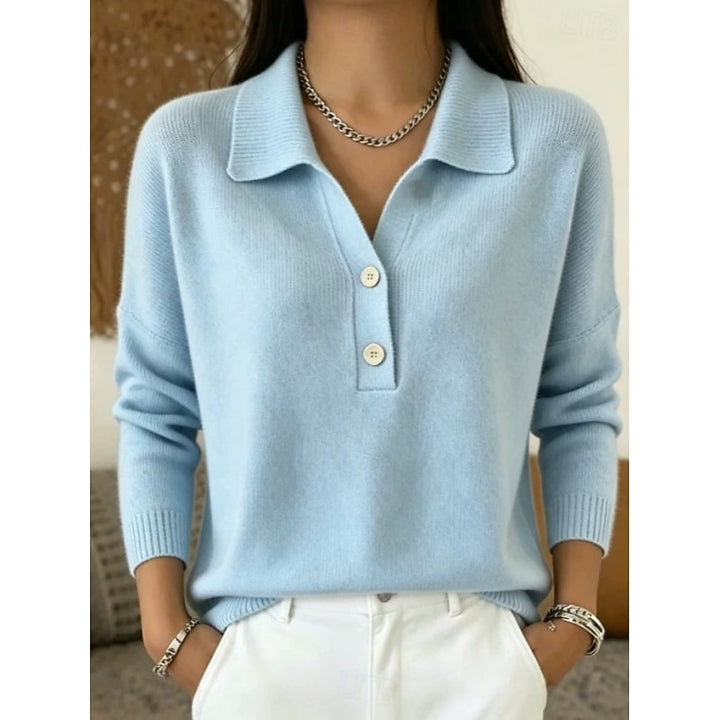 Linnea | Refined Collared Sweater