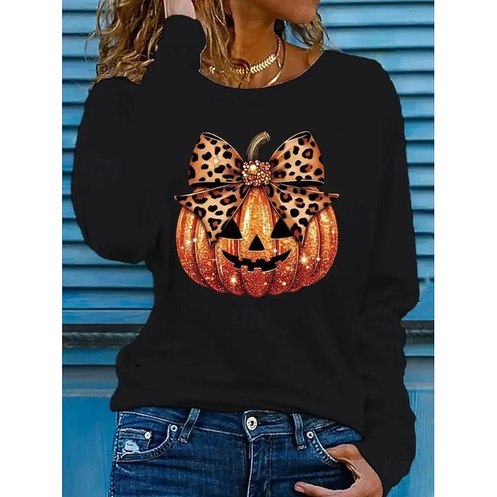 Autumn | Halloween Sparkle Long-Sleeve Top