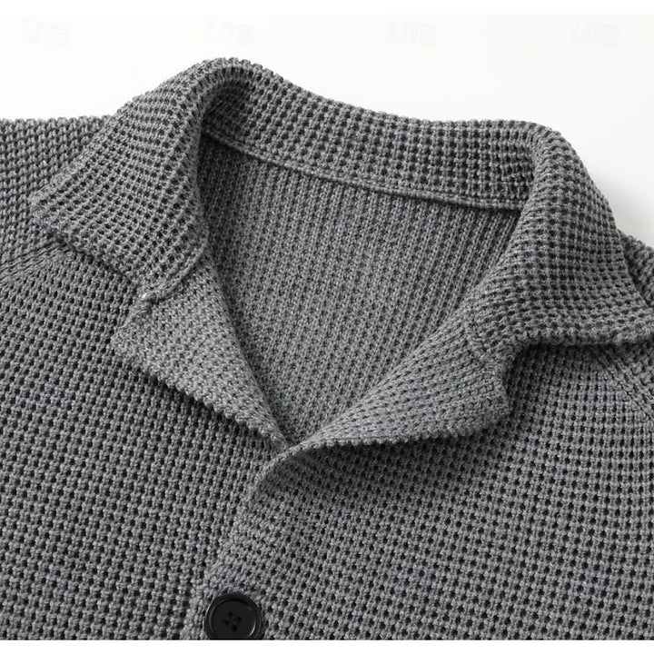 Thatcher | Textured Knit Cardigan