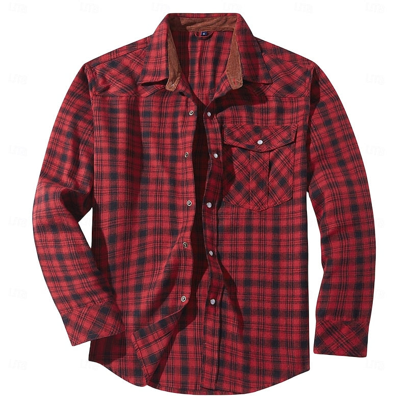 Wesley | Rugged Plaid Overshirt