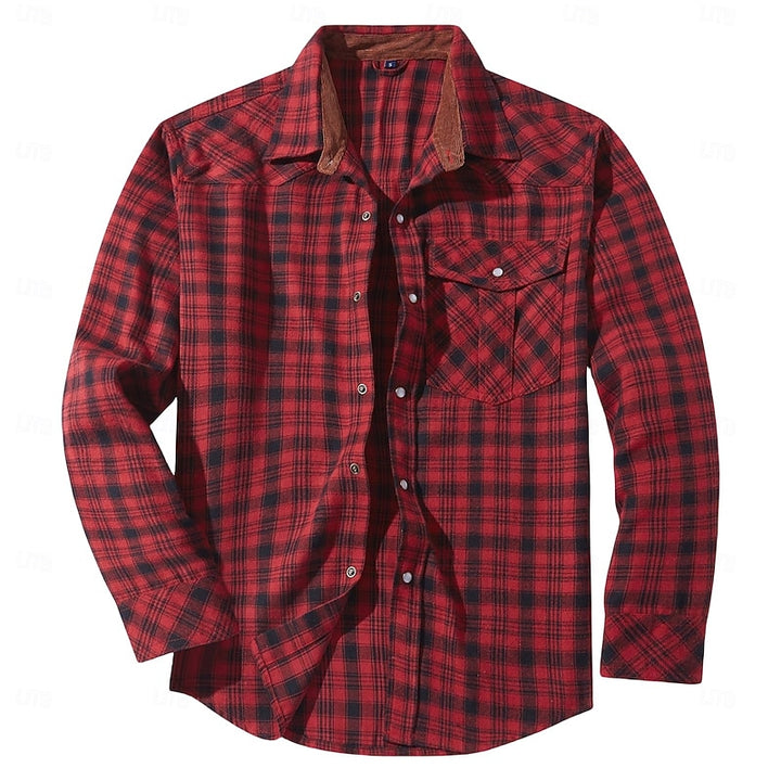 Wesley | Rugged Plaid Overshirt