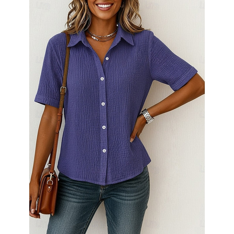 Sandra | Relaxed Button-Down Shirt