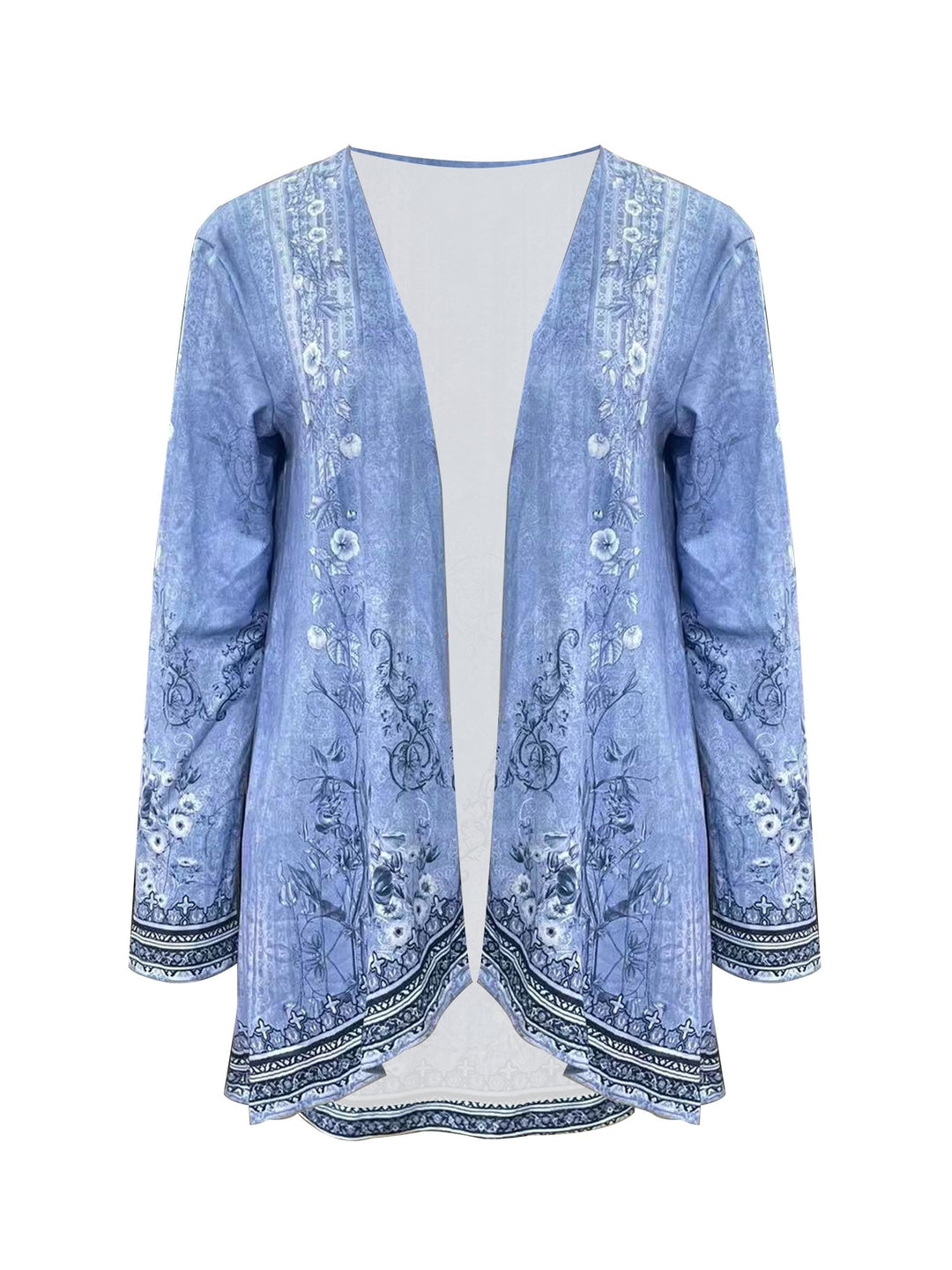 Adelaide | Botanical Open-Front Cardigan
