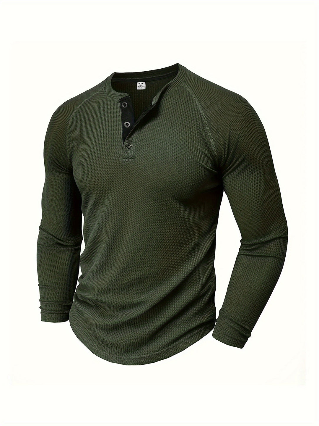 Rowan | Classic Waffle-Knit Henley