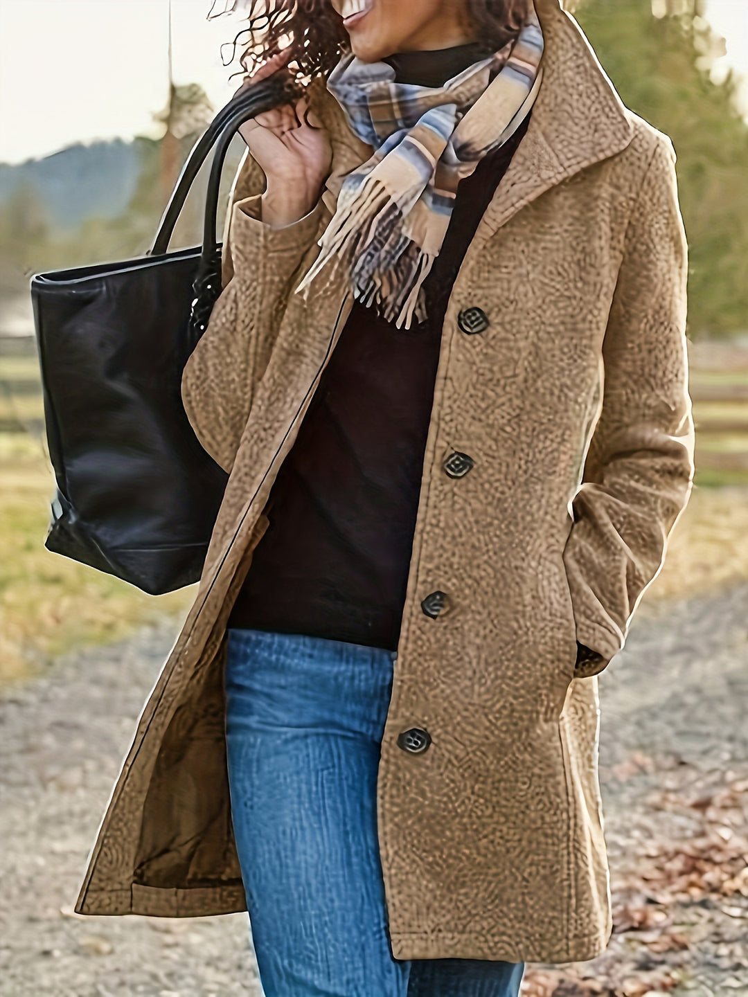Celeste | Tailored Mid-Length Coat