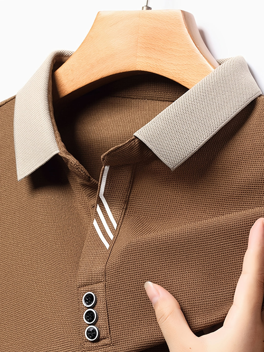 Alden | Refined Long-Sleeve Polo Shirt