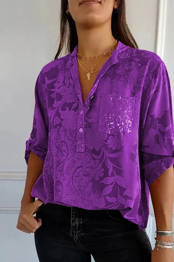 Constance | Refined Button-Front Blouse
