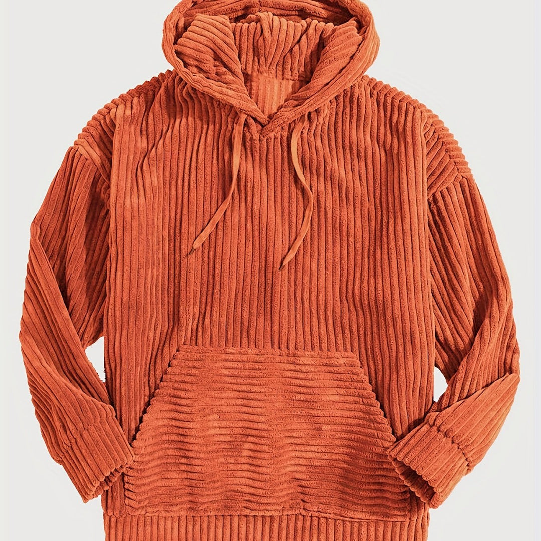 Callan | Relaxed Ribbed Hoodie